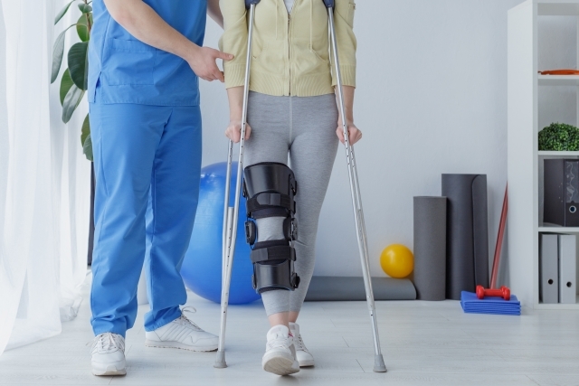 ケガから歩行リハビリ