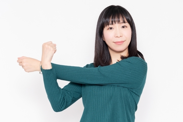 ストレッチ女性