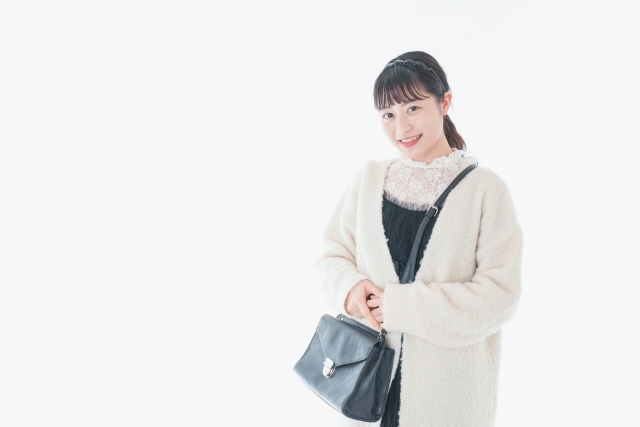 お出かけ女性